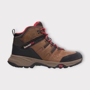 Timberland Pro Men's Switchback LT Steel Toe Work Boot in Brown. TB0A6183214